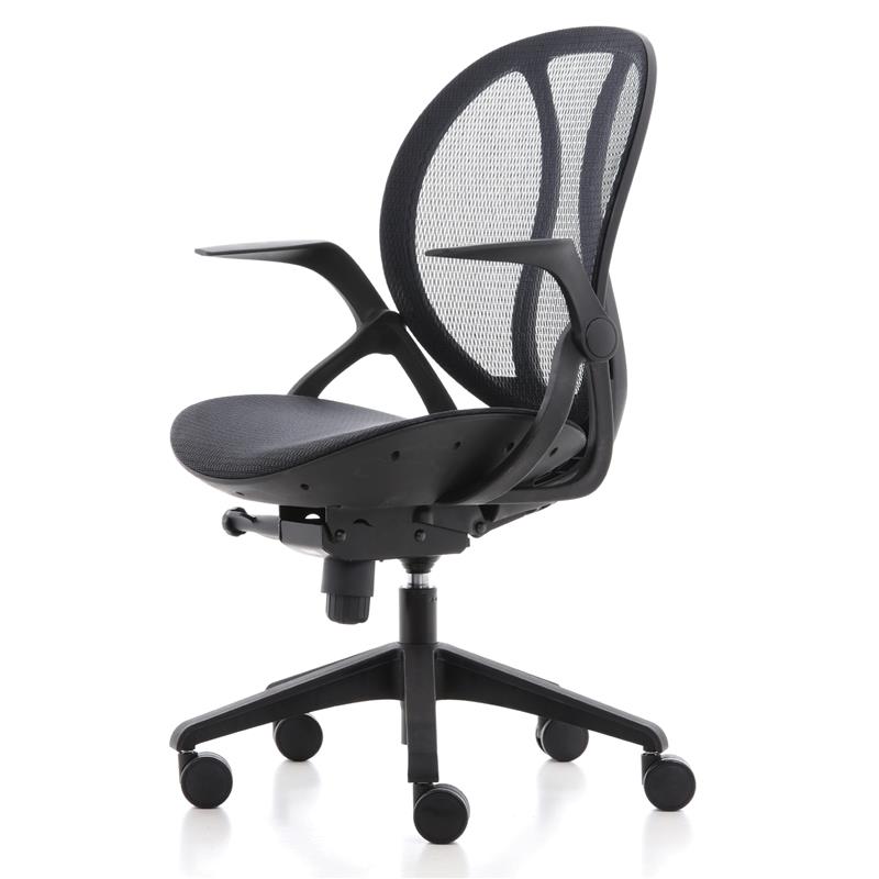Officeintrend Circle Office Chair Black